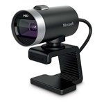 Ficha técnica e caractérísticas do produto Webcam Cinema Usb Preta Microsoft - H5D-00013
