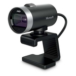 Ficha técnica e caractérísticas do produto Webcam Cinema Usb Preta Microsoft H5d00013
