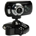 Ficha técnica e caractérísticas do produto Webcam C3Tech WB2105-P BK Preta