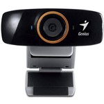 Webcam Genius 32200010102 Facecam 1020, 720p HD Preto - USB, com Microfone