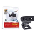 Ficha técnica e caractérísticas do produto Webcam Genius 32200223101 Facecam 1000x V2 HD 720p USB 2.0 Zoom 3x