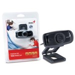 Ficha técnica e caractérísticas do produto Webcam Genius 32200319100 Facecam 322 Vga Usb 2.0 8 Mp Photos Zoom 3X