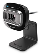 Ficha técnica e caractérísticas do produto Webcam HD-3000 USB Preta Microsoft - T3H00011