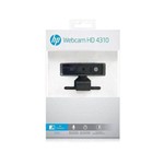 Ficha técnica e caractérísticas do produto Webcam HP Full HD 1080P HD4310 Y2T22AA#ABL