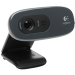 Ficha técnica e caractérísticas do produto Webcam Logitech C270 Hd 720p C/ Microfone