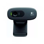 Webcam Logitech C270 Usb 720p Hd 30fps com Microfone