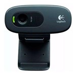 Ficha técnica e caractérísticas do produto Webcam Logitech C270 Usb 720p Hd 30fps com Microfone