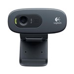 Ficha técnica e caractérísticas do produto Webcam Logitech C270 Usb Hd 720p com Microfone