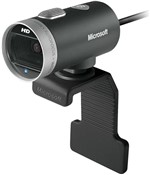Ficha técnica e caractérísticas do produto Webcam Microsoft LifeCam Cinema Usb Preta H5D-00013 - Microsoft
