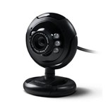 Ficha técnica e caractérísticas do produto Webcam Multilaser Nightvision WC045, Plug e Play, 16Mp, Microfone, Usb, Preto - Multilaser