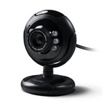 Ficha técnica e caractérísticas do produto Webcam Multilaser Plug e Play 16Mp Nightvision Microfone Usb Preto WC045