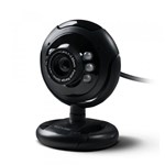 Ficha técnica e caractérísticas do produto Webcam Plug e Play 16MP Nightvision Microfone USB WC045, Preto - Multilaser