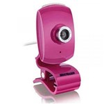 Ficha técnica e caractérísticas do produto Webcam Plug Play Pink Piano (wc048) - Multilaser