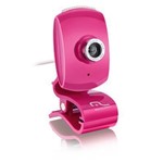 Ficha técnica e caractérísticas do produto Webcam Plug Play Pink Piano Wc048 Multilaser