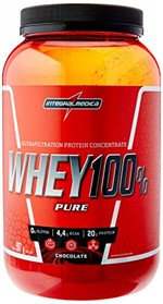 Ficha técnica e caractérísticas do produto Whey 100% Pure, IntegralMedica, Chocolate, 907 G