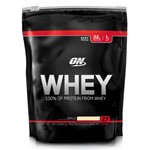 Ficha técnica e caractérísticas do produto Whey 100 Refil Proteína de Soro do Leite Sabor Chocolate 837g - Optimum Nutrition