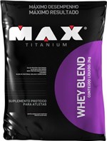 Ficha técnica e caractérísticas do produto Whey Blend 2kg Max Titanium Chocolate