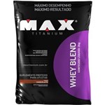 Ficha técnica e caractérísticas do produto Whey Blend Sc Max Titanium - 2kg - Chocolate