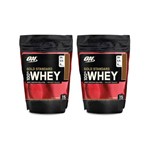 Ficha técnica e caractérísticas do produto Whey Gold 100% 2lbs Kit - Chocolate