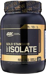 Ficha técnica e caractérísticas do produto Whey Gold Standard Isolate 744g Optimum Chocolate - Optimum Nutrition