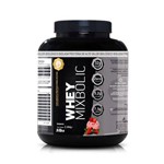 Whey Mix Bolic 5lbs (2268g) - 32g de Proteína Morango - Sports Nutrition