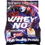 Ficha técnica e caractérísticas do produto Whey NO2 + Arginina 900g - Refil - Morango com Banana - Body Nutry