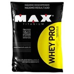 Ficha técnica e caractérísticas do produto Whey Pro 1,5kg - Max Titanium - Vitamina de Frutas