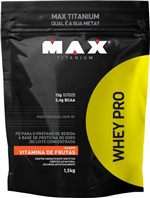 Ficha técnica e caractérísticas do produto Whey Pro 1,5kg Refil Vitamina de Frutas Max Titanium