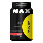 Ficha técnica e caractérísticas do produto Whey Pro Max Titanium 1kg Pote