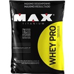 Ficha técnica e caractérísticas do produto Whey Pro (refil) -Max Titanium - Vitamina de Frutas - 1,5 Kg