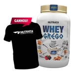 Ficha técnica e caractérísticas do produto Whey Protein Grego 900g + Camiseta ( ) - Nutrata