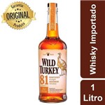 Ficha técnica e caractérísticas do produto Whisky Americano Garrafa 1 Litro - Wild Turkey