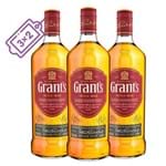 Ficha técnica e caractérísticas do produto Whisky Grants 750ml (3X2)