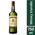 Ficha técnica e caractérísticas do produto Whisky Irlandês Jameson 8 Anos 750ml WHISKY IRL JAMESON 750ML-GF 8A