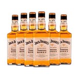Ficha técnica e caractérísticas do produto Whisky Jack Daniels Honey X6 1L
