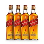 Ficha técnica e caractérísticas do produto Whisky Johnnie Walker Red Label 4x 1000ml
