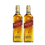 Ficha técnica e caractérísticas do produto Whisky Johnnie Walker Red Label 2x 1000ml