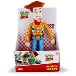 Ficha técnica e caractérísticas do produto Woody Pelúcia Toy Story 30cm com Som