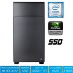Workstation Silix® E5-2600dwe V4 Intel Xeon 2.2 Ghz 32gb Ddr4 Ecc / Ssd / 1tb / Quadro K620