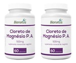 Ficha técnica e caractérísticas do produto 2x Cloreto de Magnesio P.a 500mg 60 Caps - Bionatus