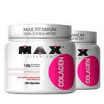 Ficha técnica e caractérísticas do produto 2x Colagen 100 Caps Max Titanium