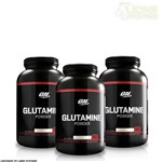 Ficha técnica e caractérísticas do produto 3x Glutamine Powder 300g - Optimum Nutrition