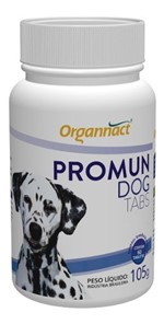 Ficha técnica e caractérísticas do produto 2 X Promun Dog Tabs 105g Organnact 105 G