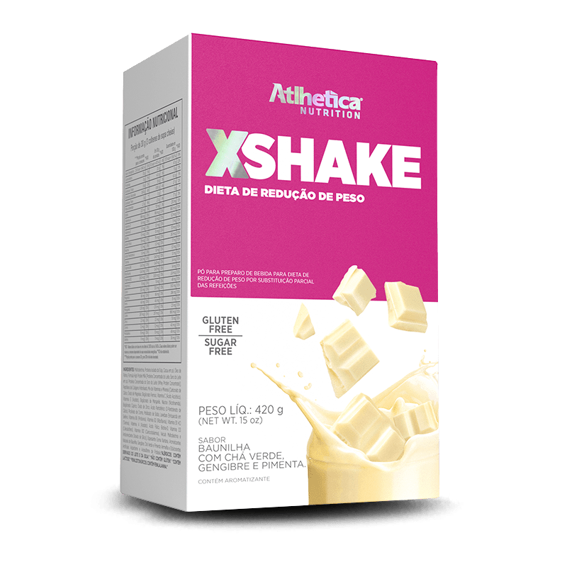 Ficha técnica e caractérísticas do produto X-Shake (420g) Atlhetica Nutrition