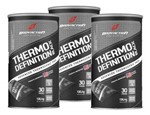 Ficha técnica e caractérísticas do produto 3x Thermo Definition Black - 30 Packs - Body Action