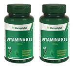 Ficha técnica e caractérísticas do produto 2x Vitamina B12 (cobalamina) 150mg 60 Cápsulas Macrophytus