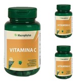 Ficha técnica e caractérísticas do produto 3x Vitamina C 250mg 60 Capsulas Macrophytus