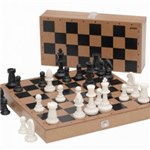Ficha técnica e caractérísticas do produto Xadrez com Estojo de Madeira - Stalo