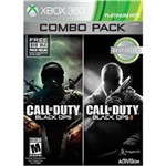 Ficha técnica e caractérísticas do produto Xbox 360 - Call Of Duty Black Ops I Call Of Duty Black Ops II Combo Pack