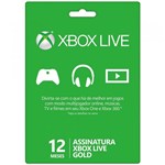Ficha técnica e caractérísticas do produto Xbox Live Gold 12 Meses para Xbox 360 e Xbox One - Microsoft - Microsoft
